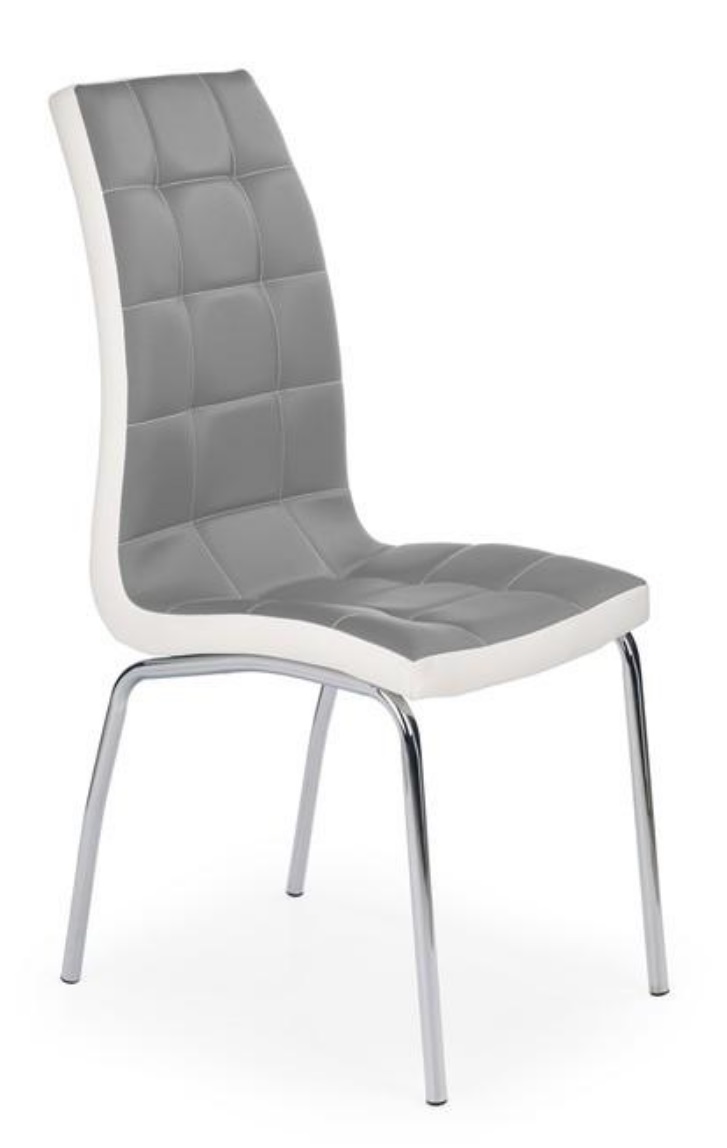 krzesło-krzesła-ekoskóra-czarno-białe- krzesło-krzesło do jadalni, krzesło do salonu,
